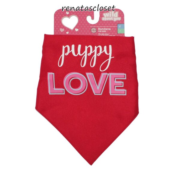 Bond & Co for Petco "Puppy Love" Reversible Valentine Dog Bandana NWT/NIP - Picture 8 of 11